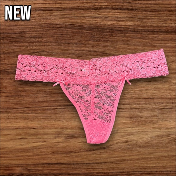 Other - New Sexy Lace Baby pink Thong Panty